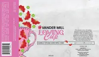 A flat version of a label designed for a Vander Mill hard cider called 